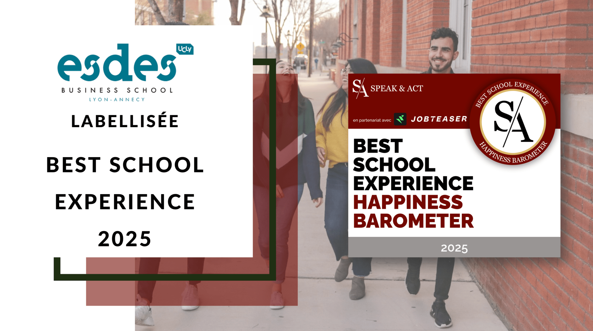 Visuel Best School Experience 2025_esdes